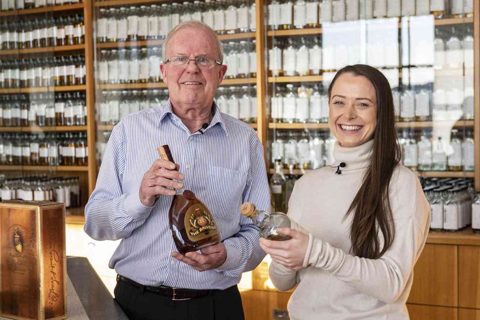 A fascinating insight into The Balvenie from Scotch whisky industry legend, David C Stewart MBE, and Global Brand Ambassador, Gemma Paterson.