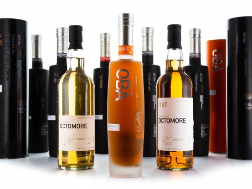 Octomore series by Bruichladdich