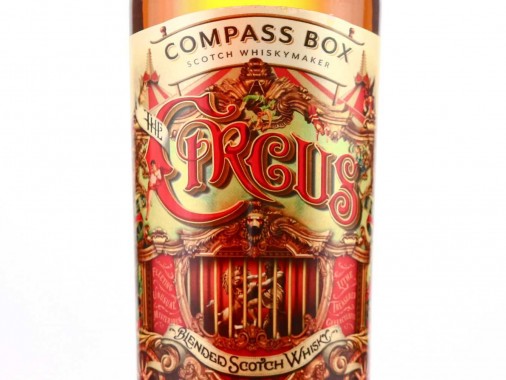 Compass Box Circus Label Creative Design