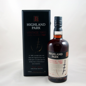 Highland Park 1980 Single Cask 7367 Front