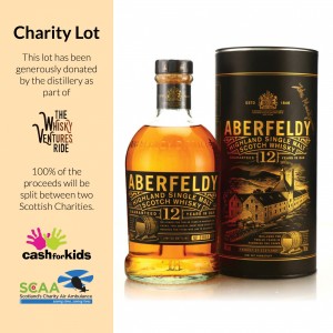 Aberfeldy 12 Year Old   Signed Charity Lot