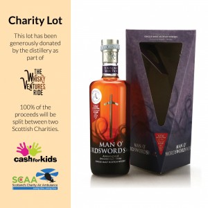 Annandale 2017 Man O Sword Single Str Cask 358 Founders Selection Charity Lot