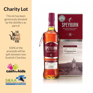 Speyburn 18 Anniversary Edition Charity Lot