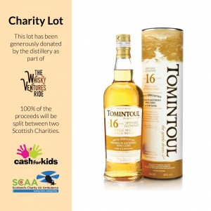 Tomintoul 2004 Sauternes Cask Finish 16 Charity Lot