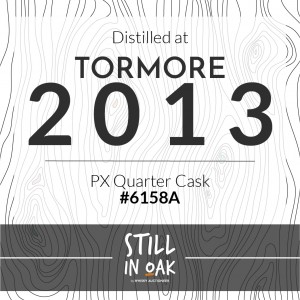 1 Tormore 2013 PX Quarter Cask #6158A / Cask in storage at Whiskybroker