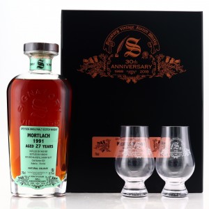 Mortlach 1991 Signatory Vintage 27 Year Old Cask Strength / 30th Anniversary