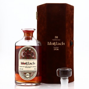 Mortlach 1936 Gordon and MacPhail 50 Year Old Decanter &#039;Book of Kells&#039;