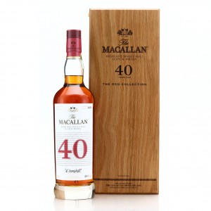 Macallan 40 Year Old The Red Collection