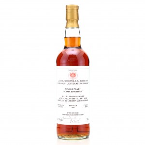 Macallan 1991 Private Cask  19540   Lt  Col  Grenville S  Johnston Signed