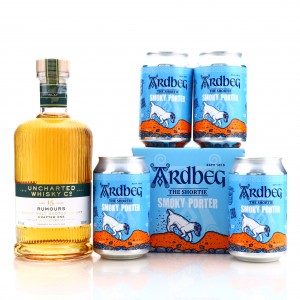 Islay Single Malt 2006 Uncharted Whisky 15 Year Old Rumours with Ardbeg The Shortie Smoky Porter
