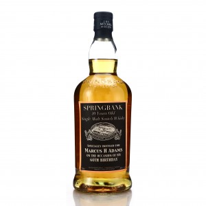 Springbank 10 Year Old Marcus Hardy 60th Birthday