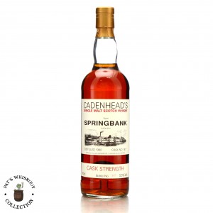 Springbank 1980 Cadenhead S Single Cask 187