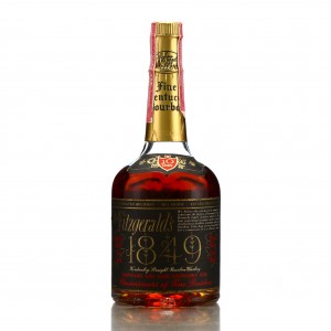 Old Fitzgerald '1849' 10 Year Old Kentucky Straight Bourbon Half Pint 1970 / Stitzel-Weller