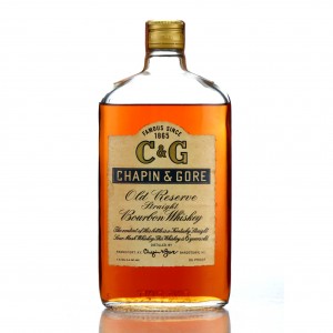 Chapin and Gore Old Reserve Straight Bourbon Pint 1955