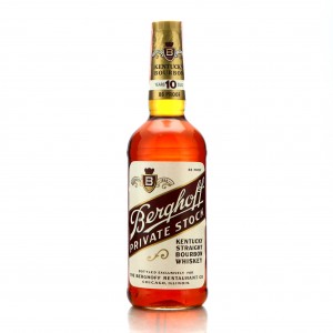 Berghoff 10 Year Old Kentucky Straight Bourbon 1984 / Stitzel-Weller