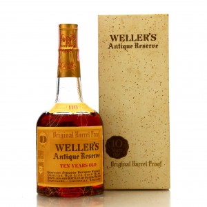 Weller's Antique Reserve 10 Year Old Original 110 Barrel Proof 1970 / Stitzel-Weller