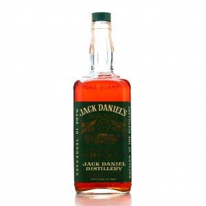 Jack Daniel's Old No.7 Brand Green Label 90 Proof Quart 1967