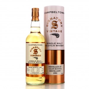 GLEN SCOTIA 1991 20 YEAR OLD SIGNATORY