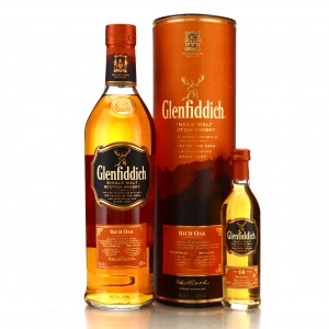 Glenfiddich 14 Rich Oak 70cl 10cl