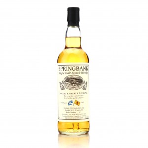 Springbank 1995 Private Cask 18 Mhairi And Greig S Wedding