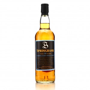 Springbank 16 Bourbon Madeira Casks For Frank Mchardy