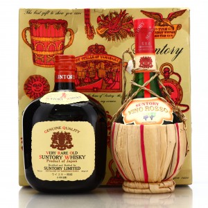 Suntory Very Rare Old Gift Pack With Vino Rosso 2 X 60cl