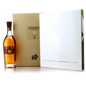 Glenmorangie 18 Year Old Extremely Rare Gift Pack   Spirit of the Open 2013