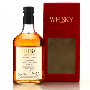 Caol Ila 1974 Signatory Vintage 27 Year Old   Whisky Magazine Editors  Choice Signed