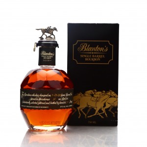 Blanton&#039;s Single Barrel Black Label dumped 2020 / Japanese Import