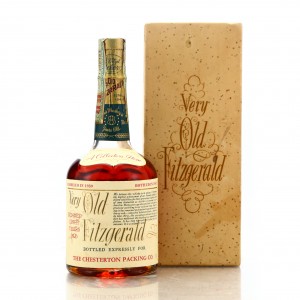 Very Old Fitzgerald 1959 Bottled in Bond 8 Year Old 100 Proof Half Pint for Chesterton Packing Co / Stitzel-Weller