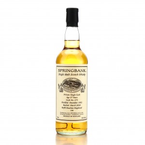 Springbank 1992 Private Cask 27 273