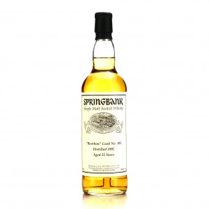 Springbank 1992 Private Bourbon Cask 25 Year Old  103