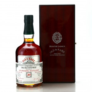 Springbank 1996 Hunter Laing 20 Old And Rare