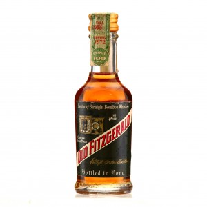 Old Fitzgerald 1965 Bottled in Bond 6 Year Old 100 Proof Miniature / Stitzel-Weller