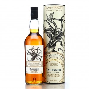 Talisker Select Reserve Game of Thrones House Greyjoy   Signed by Rory McCann