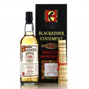 Springbank 1996 Blackadder 19 Raw Cask