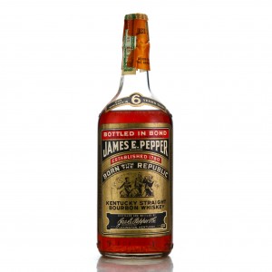 James E Pepper 1939 Bottled in Bond 6 Year Old Bourbon