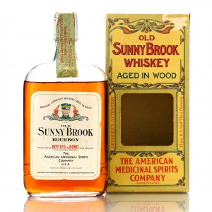Old Sunny Brook 1917 AMS Co Bottled in Bond Bourbon / Prohibition Era