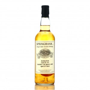 Springbank 1989 Private Cask 25 161