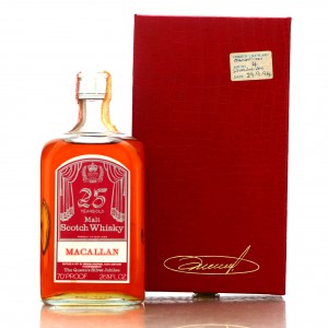 Macallan 25 Year Old Gordon and MacPhail Queen&#039;s Silver Jubilee 1977