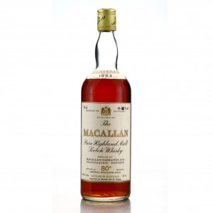 Macallan 1962 Campbell, Hope and King 80 Proof / Martel Import