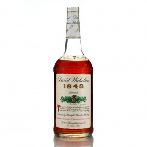 David Nicholson '1843' Brand 1969 Bottled in Bond 7 Year Old / Stitzel-Weller