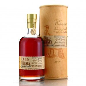 Wild Turkey Tribute 15 Year Old 110 Proof 2004 / Jimmy Russell 50th Anniversary - Signed by Jimmy Russell