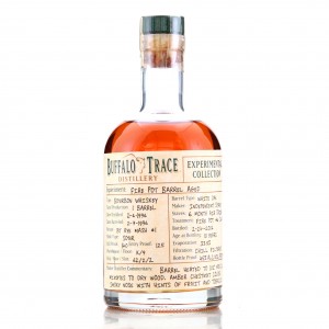 Buffalo Trace 1996 Experimental Collection 10 Year Old 37.5cl / Fire Pot Barrel Aged