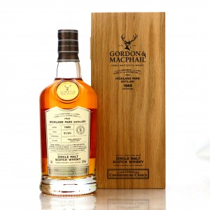 Highland Park 1989 Gordon and MacPhail 32 Year Old Batch #22/004