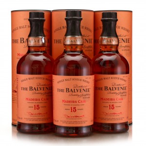 Balvenie 15 Year Old Madeira Cask Finish 3 x 70cl