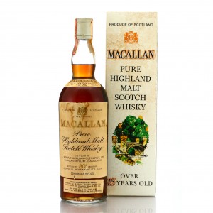 Macallan 1952 Campbell Hope and King 80 Proof / Rinaldi Import