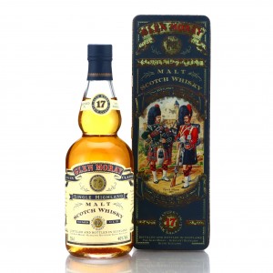 Glen Moray 17 Year Old 1990s   Black Watch Highland Regiment