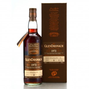 Glendronach 1972 Single Oloroso Cask 40 Year Old #710 / Batch 7