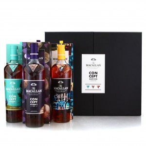 Macallan Concept Number 1-3 Limited Edition Box Set / Art, Music &amp; David Carson